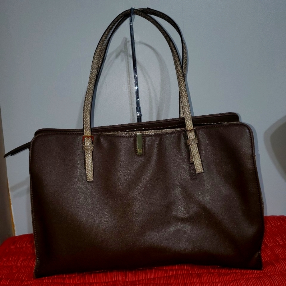 Tutilo Laptop Tote 3 Divider Large Shoulder Bag Gem